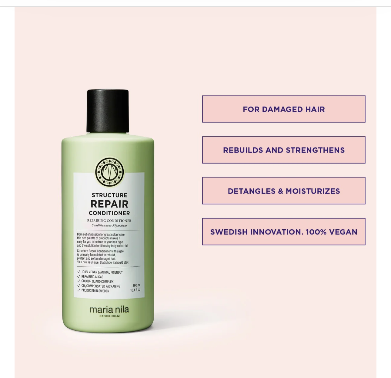 Maria Nila Beauty Bag struc/Repair