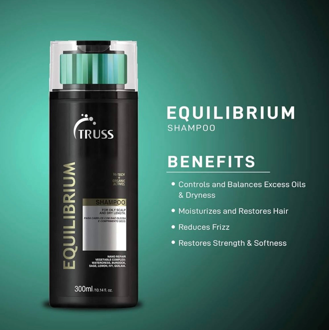 Truss Equilibrium Kit cleanse (shampoo & Conditioner)