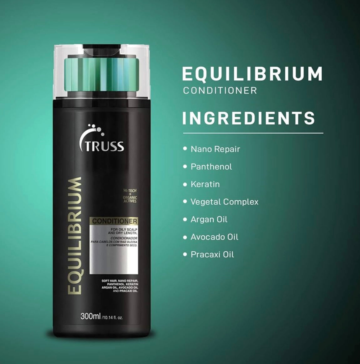 Truss Equilibrium Kit cleanse (shampoo & Conditioner)