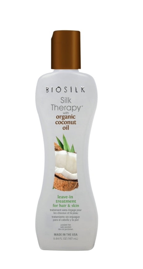 COCONUT OIL BIOSILK 5,64 Oz