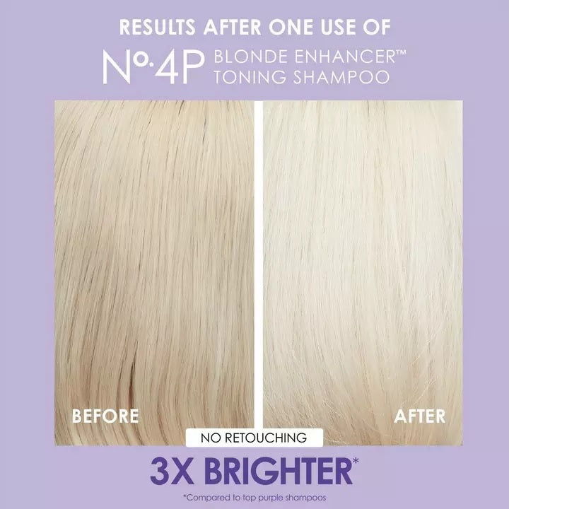 OLAPLEX 4P BLONDE ENHANCER TONING SHAMPOO
